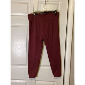 Maroon Yoga Pants